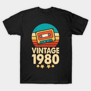 Vintage 1980 T shirt For Women T-Shirt